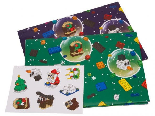 LEGO Gear 853664 Iconic Holiday Giftwrap - Resim 2