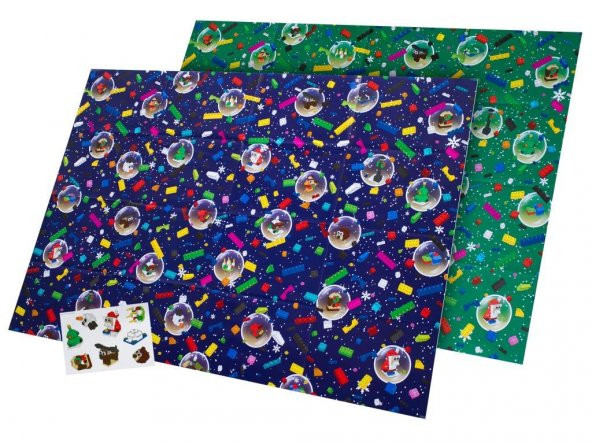LEGO Gear 853664 Iconic Holiday Giftwrap - Resim 3