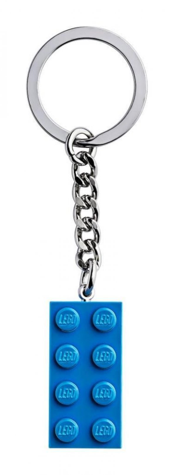 LEGO Brick 853993 2x4 Bright Blue Keyring - Resim 2