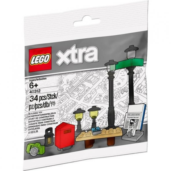 LEGO Xtra 40312 Streetlamps - Resim 2