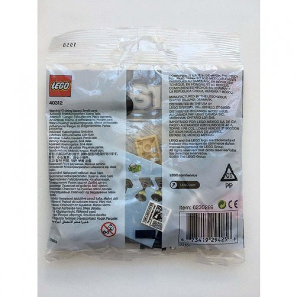 LEGO Xtra 40312 Streetlamps - Resim 3