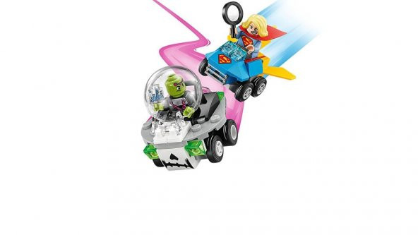 Lego Super Heroes 76094 Mighty Micros: Supergirl Vs. Brainiac - Resim 4