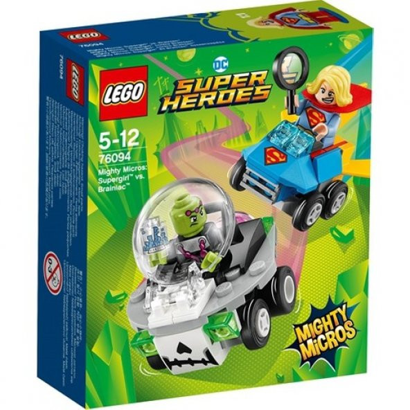 Lego Super Heroes 76094 Mighty Micros: Supergirl Vs. Brainiac - Resim 2