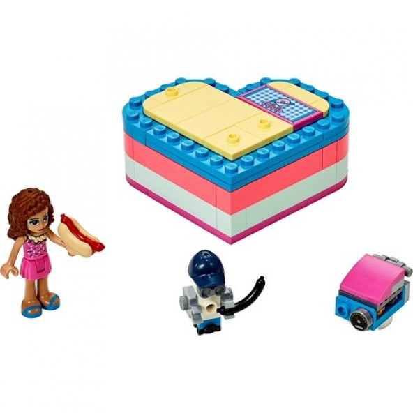 LEGO Friends 41387 Olivias Summer Heart Box ürün görseli 1
