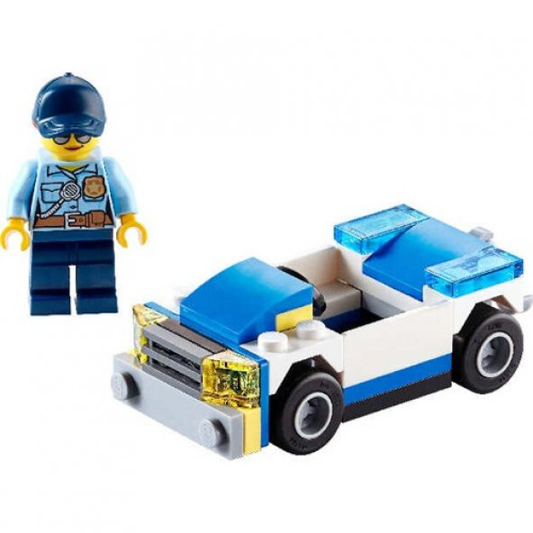 LEGO City 30366 Police Car ürün görseli 1