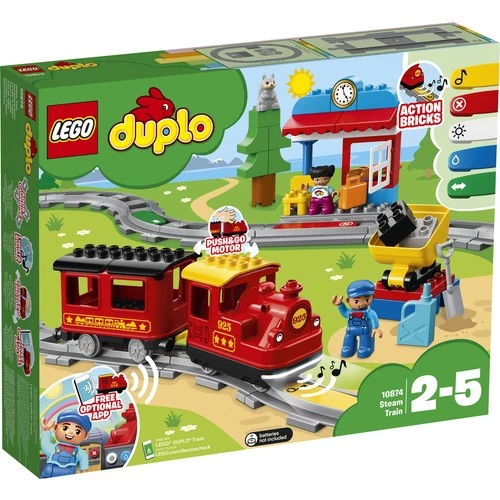 LEGO Duplo 10874 Steam Train - Resim 4