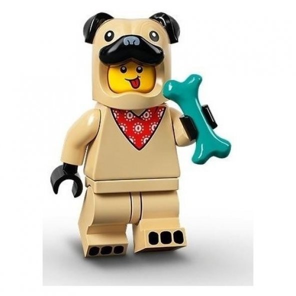LEGO Minifigures 71029 Series 21 : 5.Pug Costume Guy ürün görseli 1