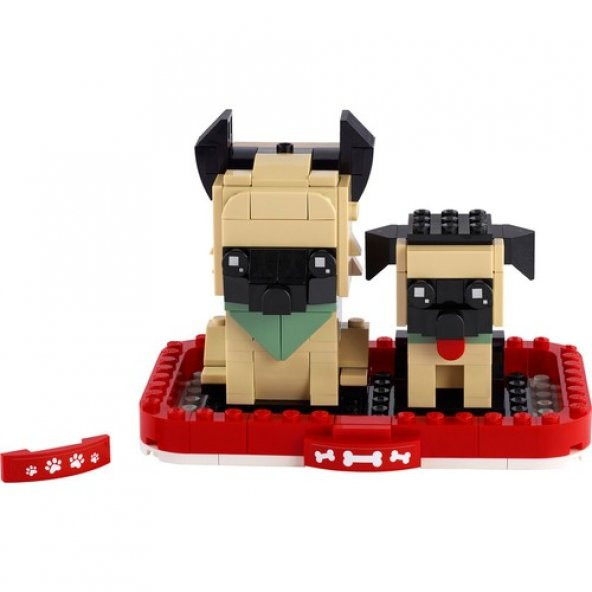 LEGO BrickHeadz 40440 German Shepherd ürün görseli 1