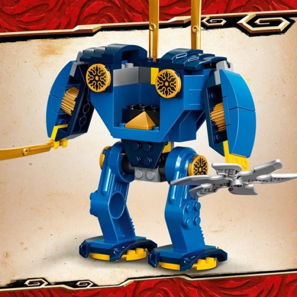 LEGO Ninjago 71740 Jays Electro Mech - Resim 4