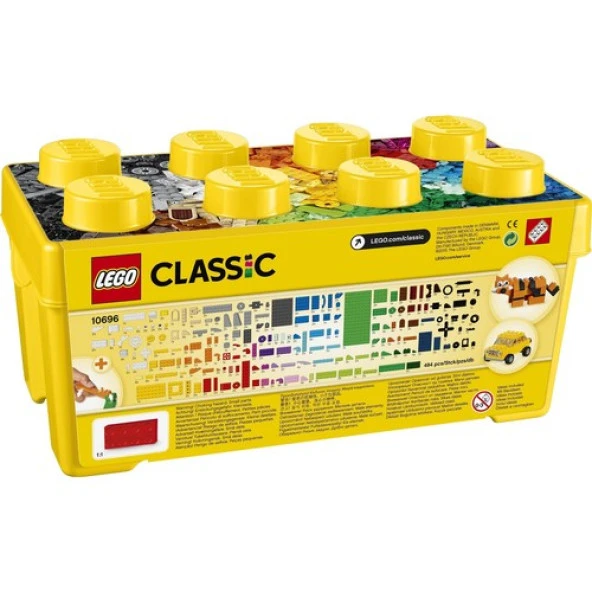 LEGO Classic 10696 Medium Creative Brick Box - Resim 7
