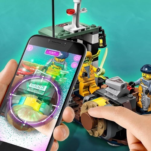 LEGO Hidden Side 70419 Wrecked Shrimp Boat - Resim 5