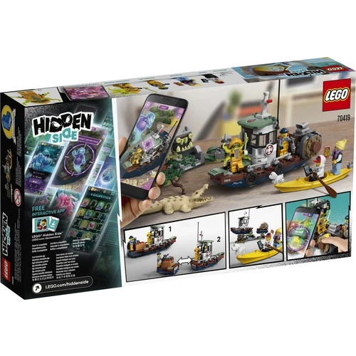 LEGO Hidden Side 70419 Wrecked Shrimp Boat - Resim 4