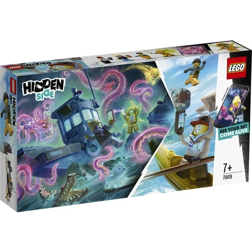 LEGO Hidden Side 70419 Wrecked Shrimp Boat - Resim 3