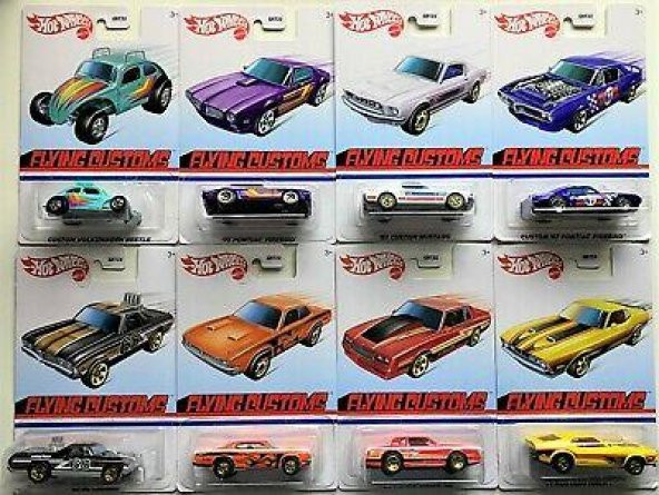 Hot Wheels 2021 Flying Customs 8 Araçlık Set ürün görseli 1