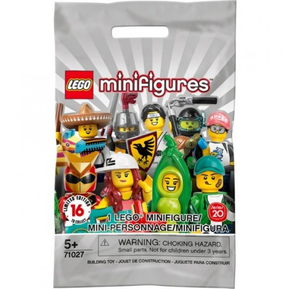 LEGO Minifigures 71027 Series 20: Gizemli Paket ürün görseli 1
