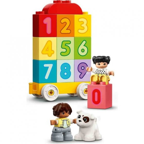 LEGO Duplo 10954 Number Train - Learn To Count - Resim 3