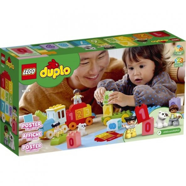 LEGO Duplo 10954 Number Train - Learn To Count - Resim 10