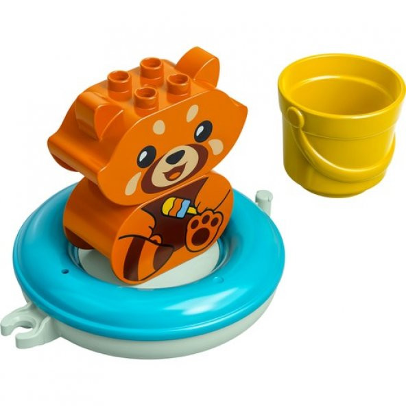 LEGO Duplo 10964 Bath Time Fun: Floating Red Panda - Resim 2