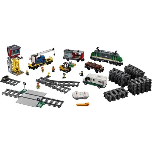 LEGO City 60198 Cargo Train - Resim 2