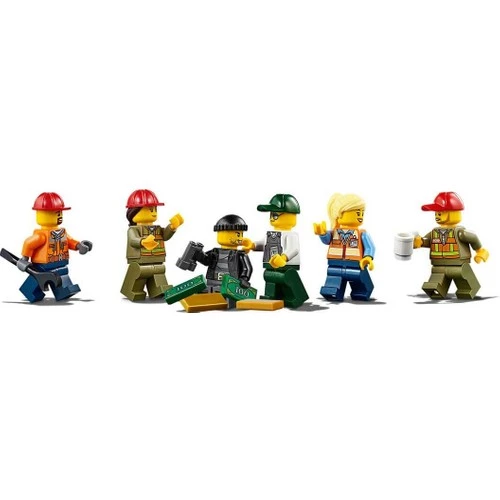 LEGO City 60198 Cargo Train - Resim 4