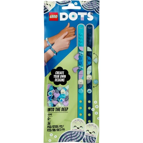 LEGO Dots 41942 Into the Deep Bracelets with Charms - Resim 7