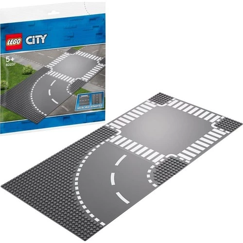LEGO City 60237 Curves and Crossroad ürün görseli 1
