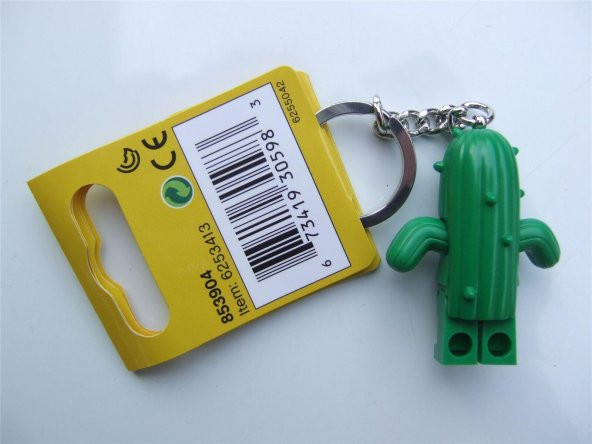LEGO 853904 Cactus Boy Key Chain - Resim 2