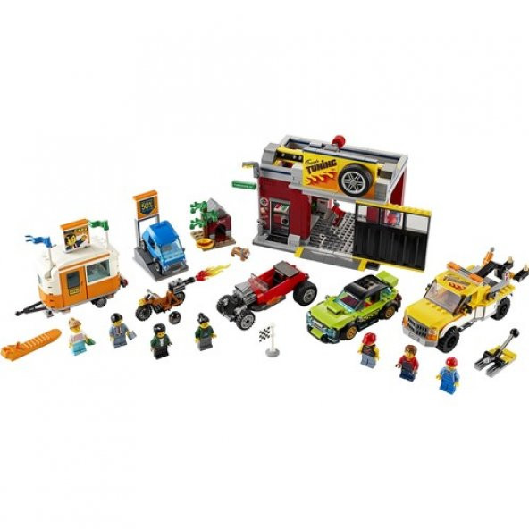 Lego City 60258 Tuning Workshop - Resim 2