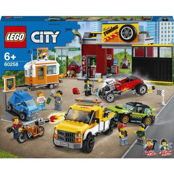 Lego City 60258 Tuning Workshop - Resim 3