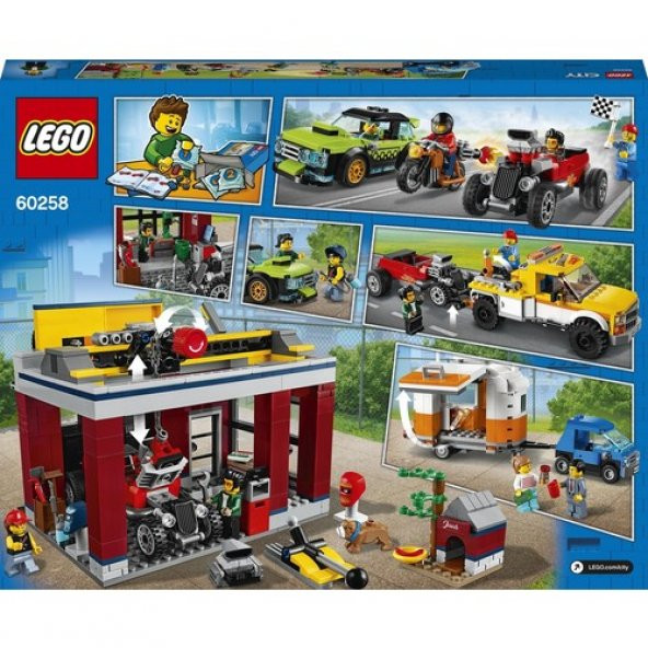 Lego City 60258 Tuning Workshop - Resim 4