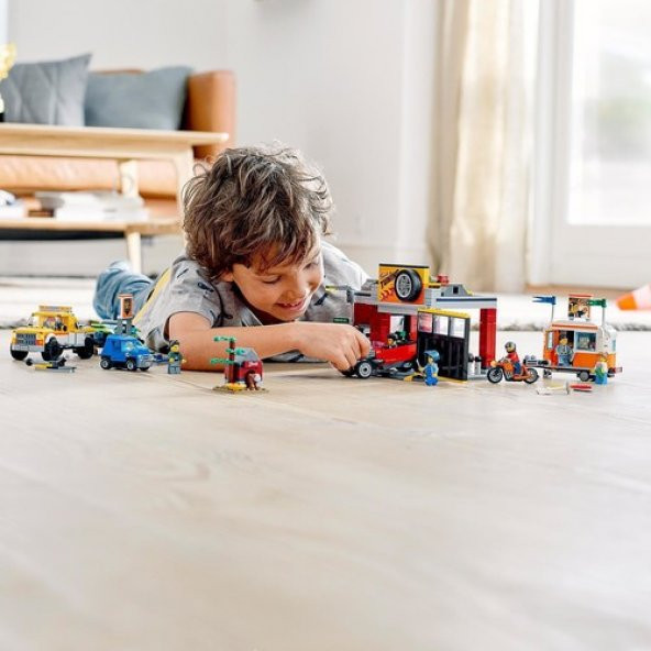 Lego City 60258 Tuning Workshop - Resim 6
