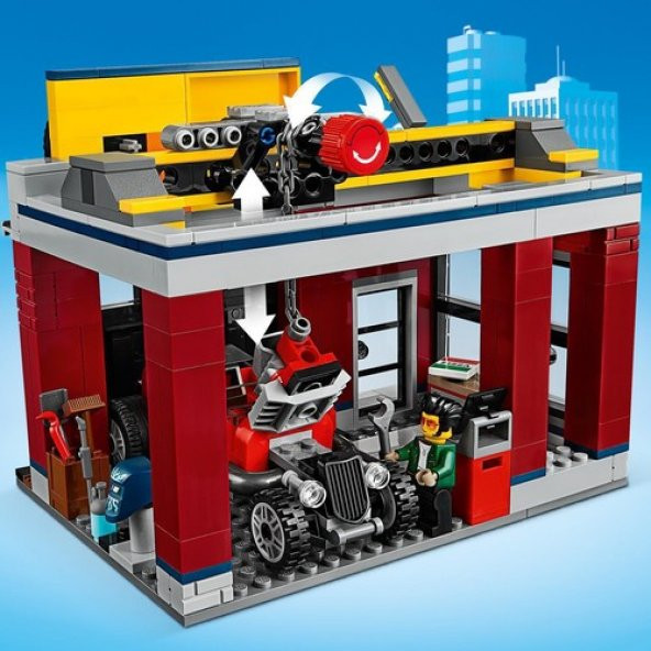 Lego City 60258 Tuning Workshop - Resim 8