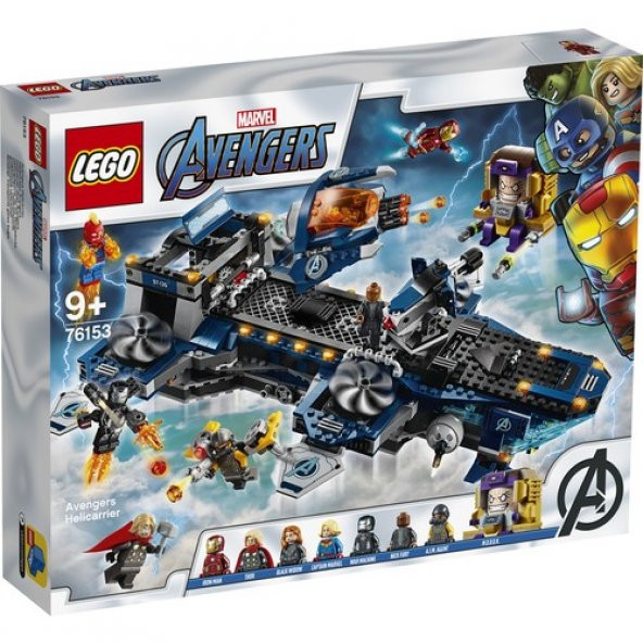 LEGO Super Heroes 76153 Avengers Helicarrier - Resim 3