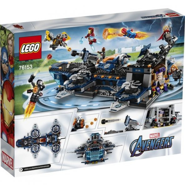 LEGO Super Heroes 76153 Avengers Helicarrier - Resim 4