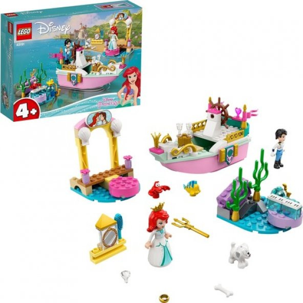 LEGO Disney 43191 Ariels Celebration Boat ürün görseli 1