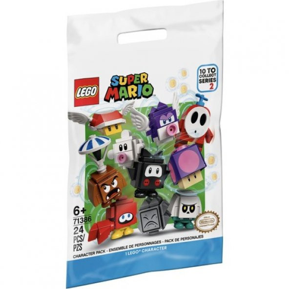 LEGO Super Mario 71386 Character Pack 2: 1.Huckit Crab - Resim 2