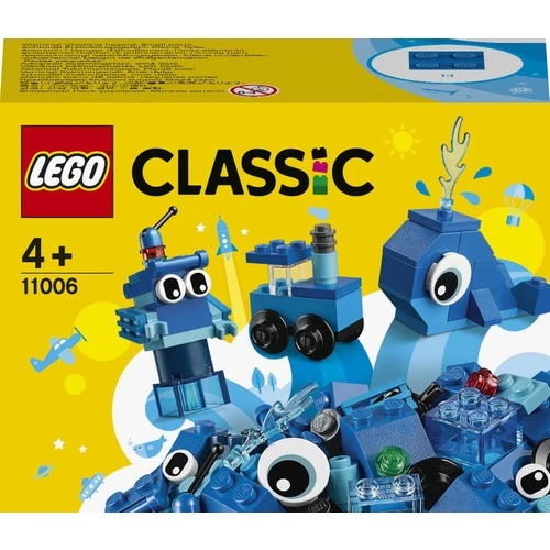 LEGO Classic 11006 Creative Blue Bricks - Resim 11