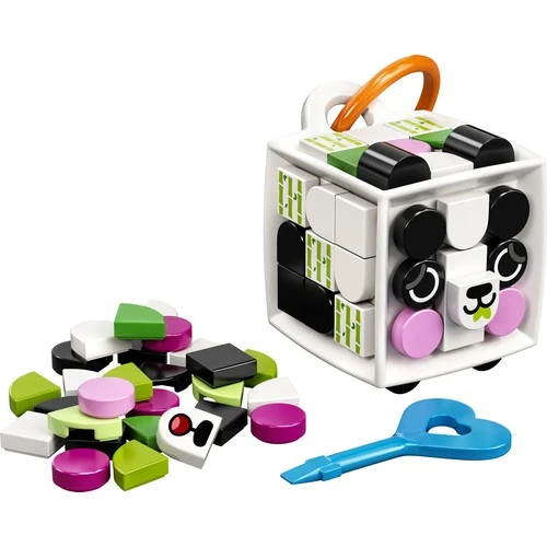 LEGO Dots 41930 Bag Tag Panda - Resim 5