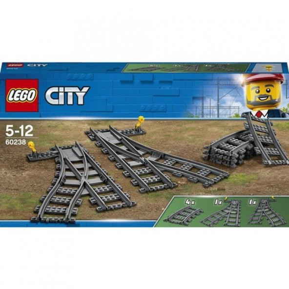 LEGO City 60238 Switch Tracks - Resim 3