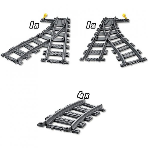 LEGO City 60238 Switch Tracks - Resim 5
