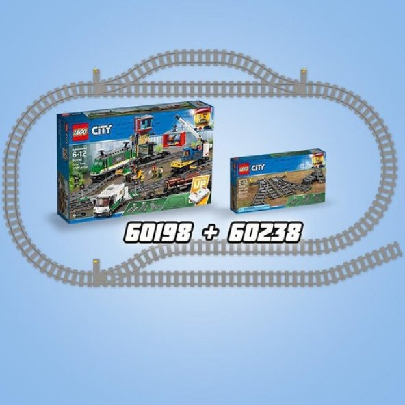LEGO City 60238 Switch Tracks - Resim 8