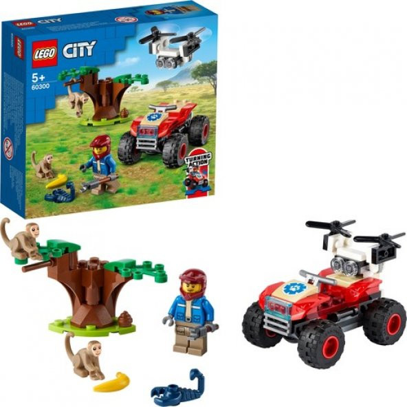 LEGO City 60300 Wildlife Rescue ATV ürün görseli 1