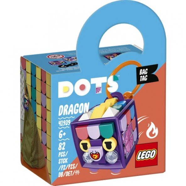 LEGO Dots 41939 Bag Tag Dragon - Resim 3