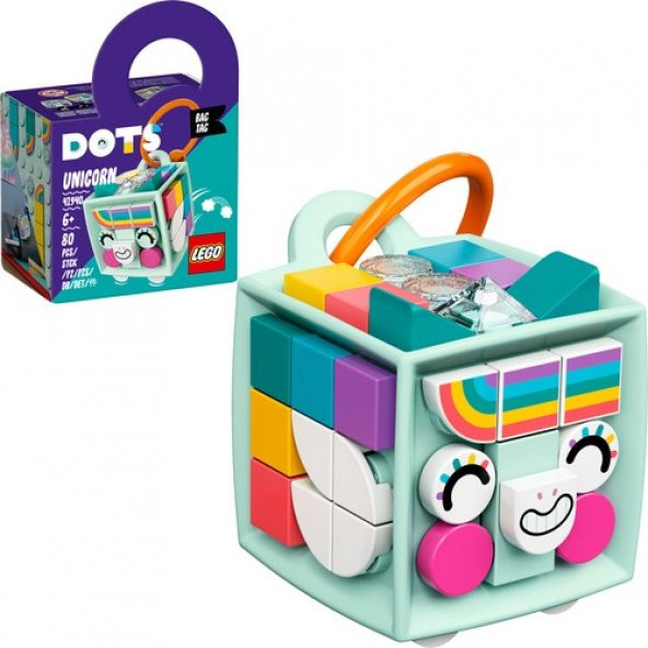 LEGO Dots 41940 Bag Tag Unicorn ürün görseli 1