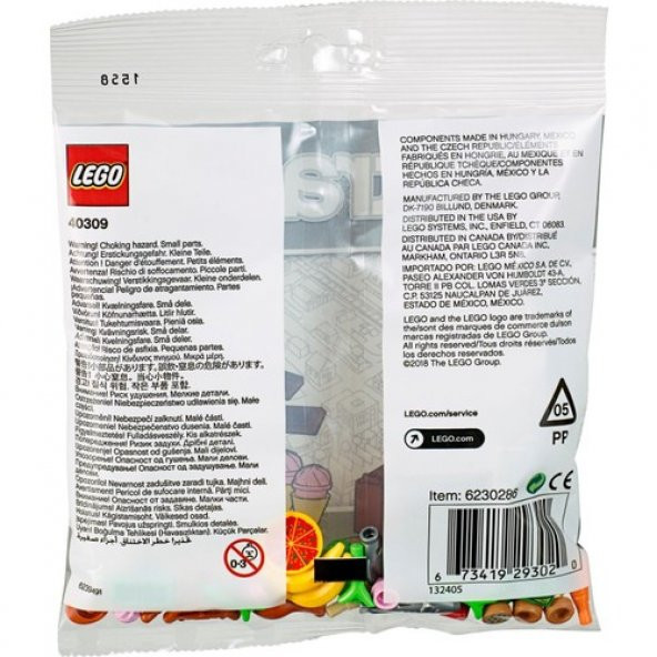 LEGO Xtra 40309 Food Accessories - Resim 3
