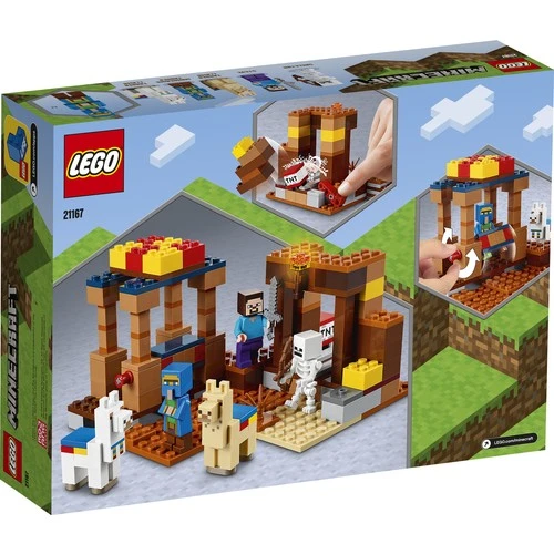 LEGO Minecraft 21167 The Trading Post - Resim 3