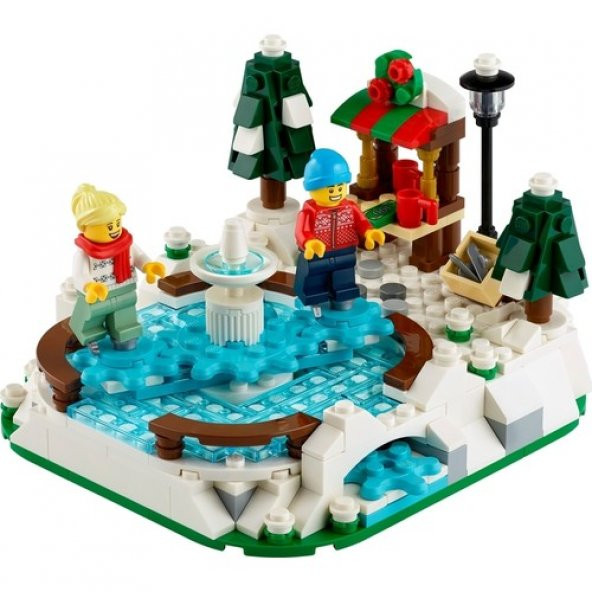 LEGO Seasonal 40416 Ice Skating Rink ürün görseli 1