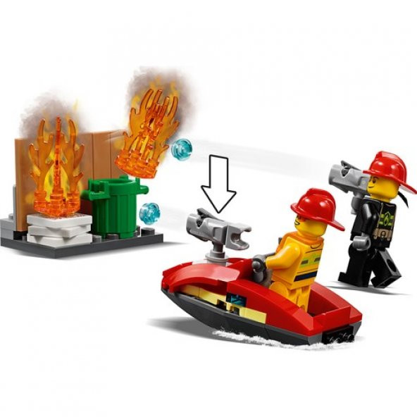 LEGO City 60215 Fire Station - Resim 7