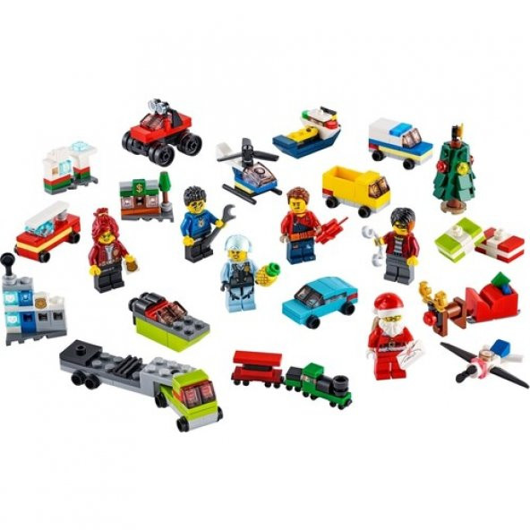 LEGO City 60268 City Advent Calendar ürün görseli 1