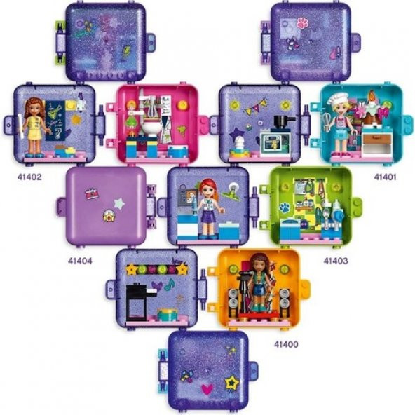 LEGO Friends 41400 Andreas Play Cube - Singer - Resim 6